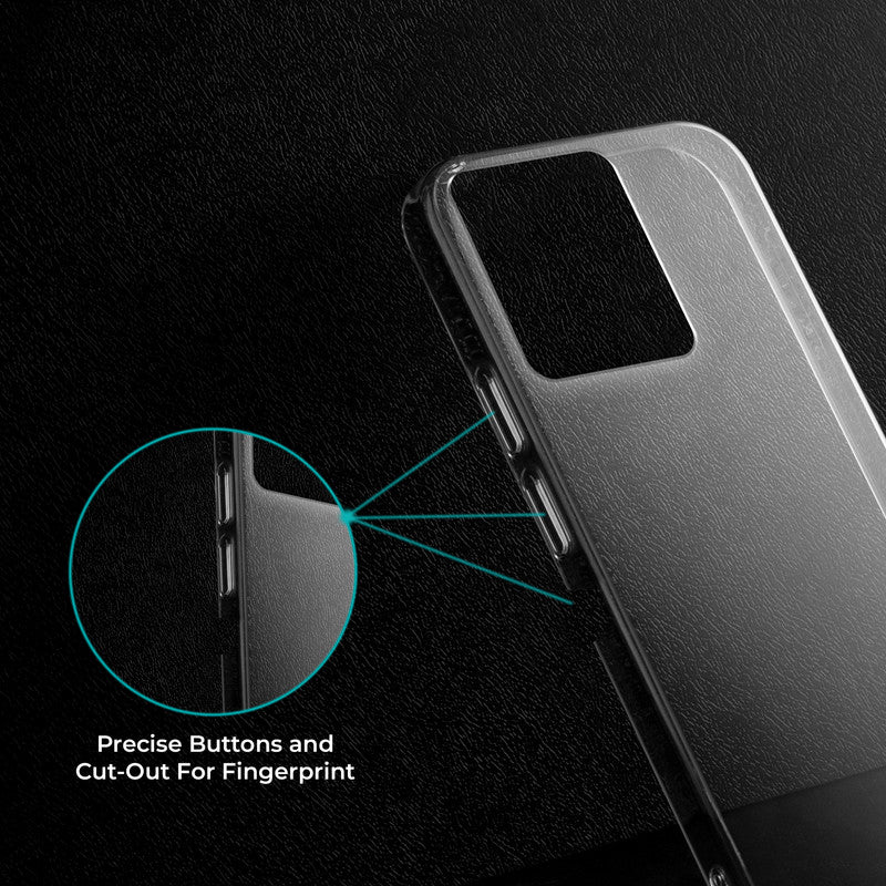 Crystal Clear Hard Anti-Yellow Transparent Back Cover Case For Vivo Y22s - Image 4