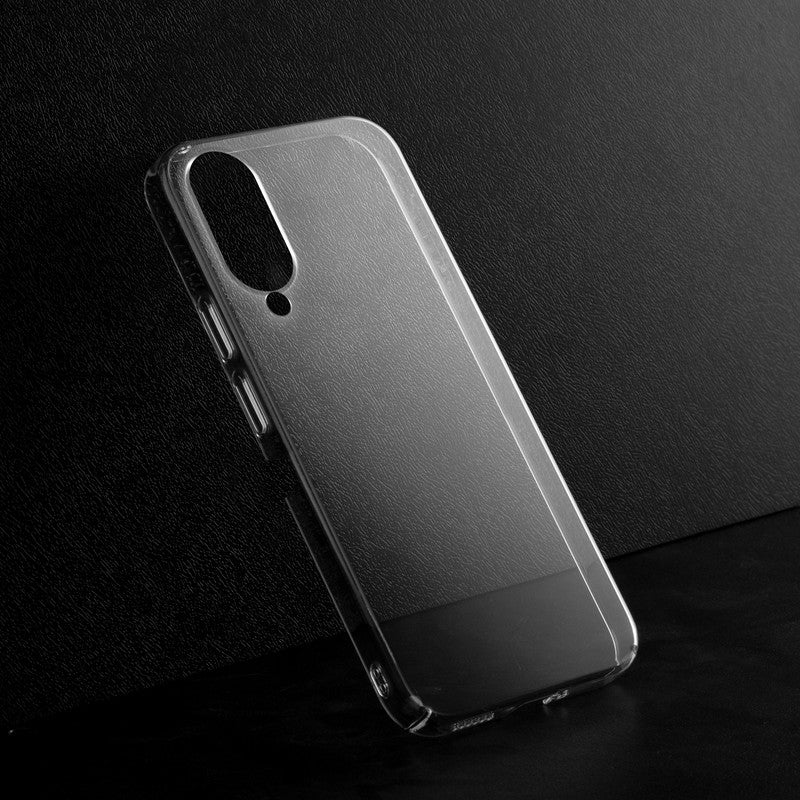 Crystal Clear Hard Anti-Yellow Transparent Back Cover Case For Vivo Y28 5G - Image 3
