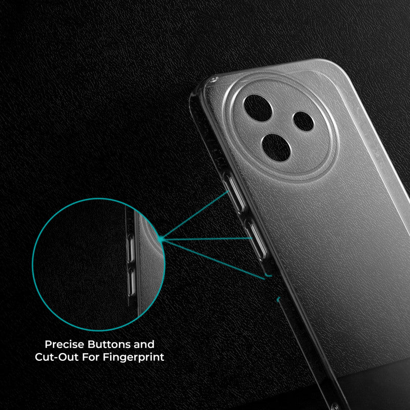 Crystal Clear Hard Anti-Yellow Transparent Back Cover Case For Vivo Y39 5G - Image 4