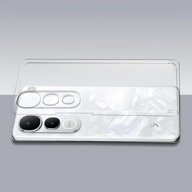 Crystal Clear Hard Anti-Yellow Transparent Back Cover Case For Vivo Y400 Pro 5G - Image 7
