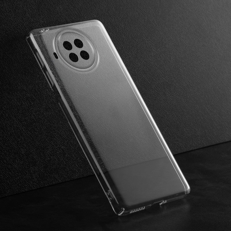 Crystal Clear Hard Anti-Yellow Transparent Back Cover Case For Xiaomi Mi 10i - Image 2