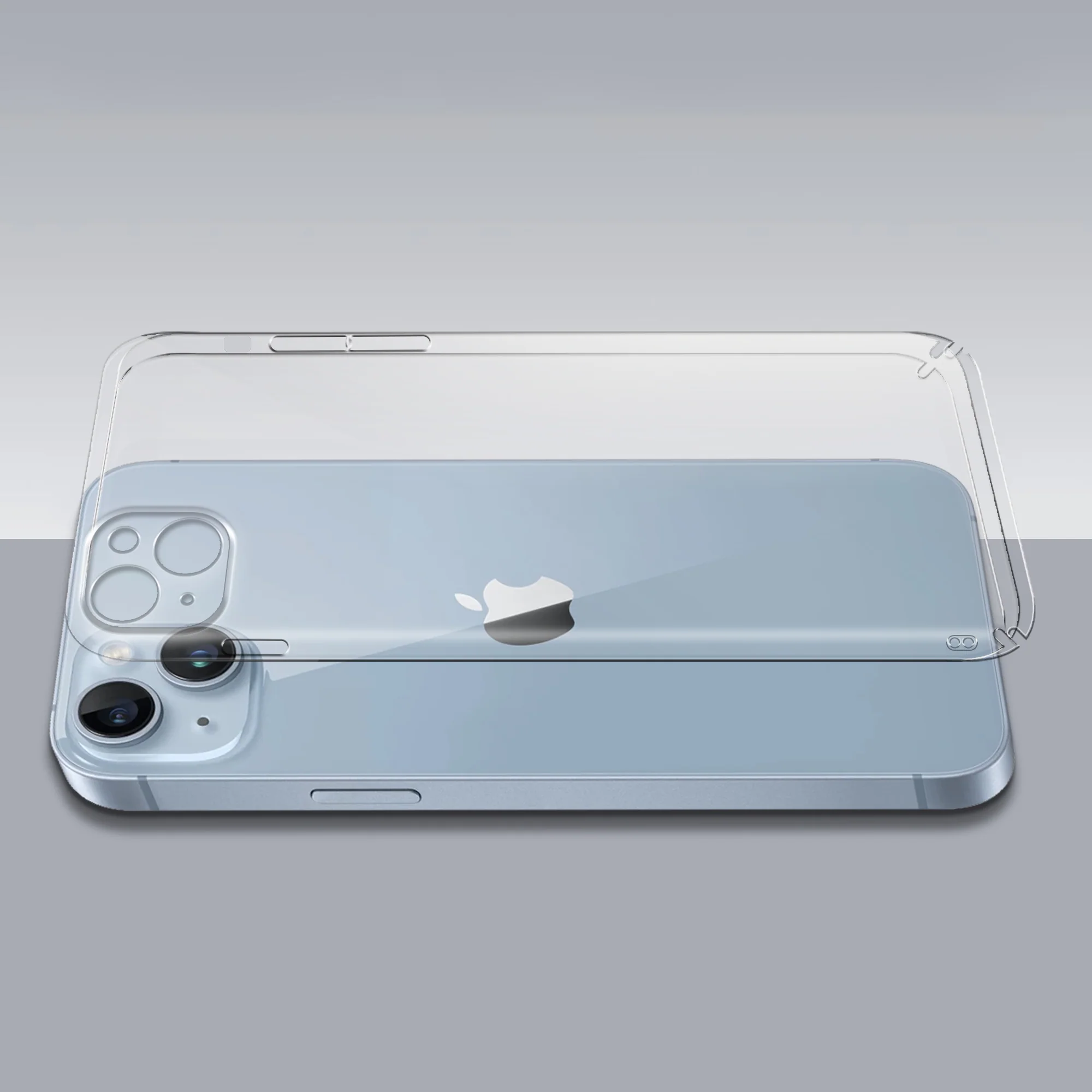 Crystal Clear Hard Back Anti-Yellowing With Camera Cuts Transparent Back Cover Case For Apple iPhone 13 Mini - Image 7