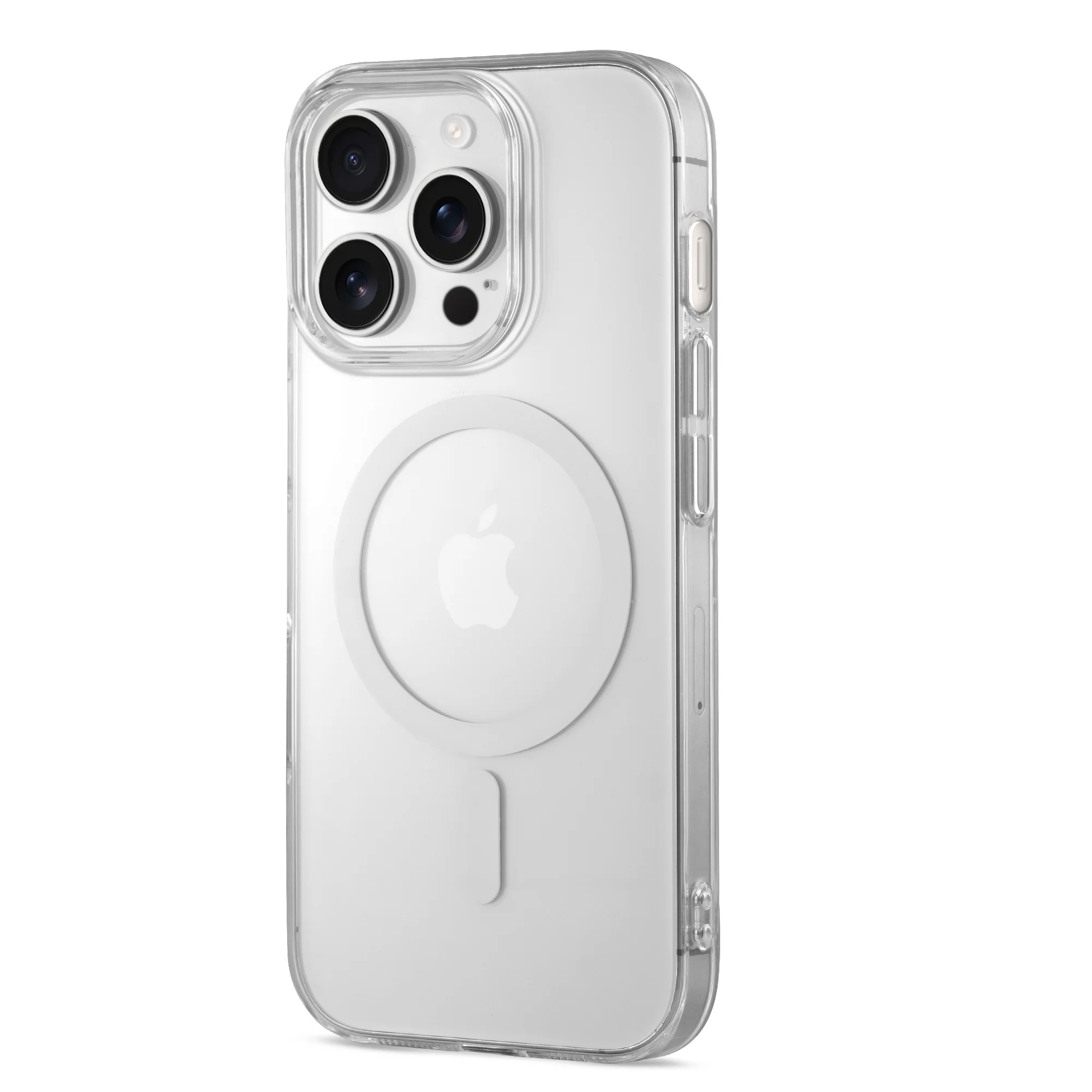 Colored Transparent Anti-Yellowing Wireless Charging Support Case For Apple iphone 13 Pro Max - Image 26