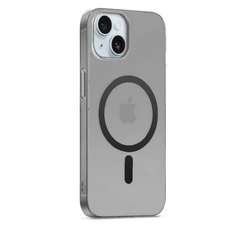 Colored Transparent Anti-Yellowing Wireless Charging Support Case For Apple iPhone 14 - Image 4