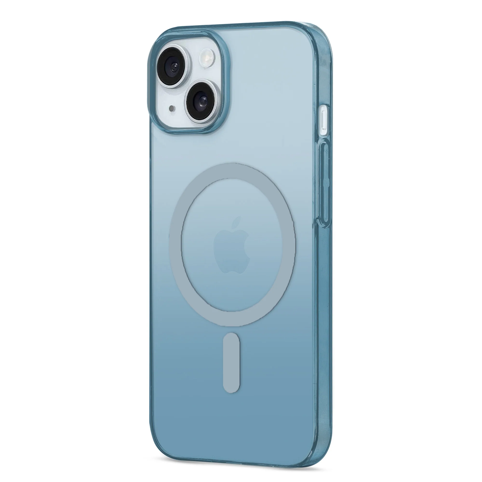 Colored Transparent Anti-Yellowing Wireless Charging Support Case For Apple iPhone 14 Plus - Image 40