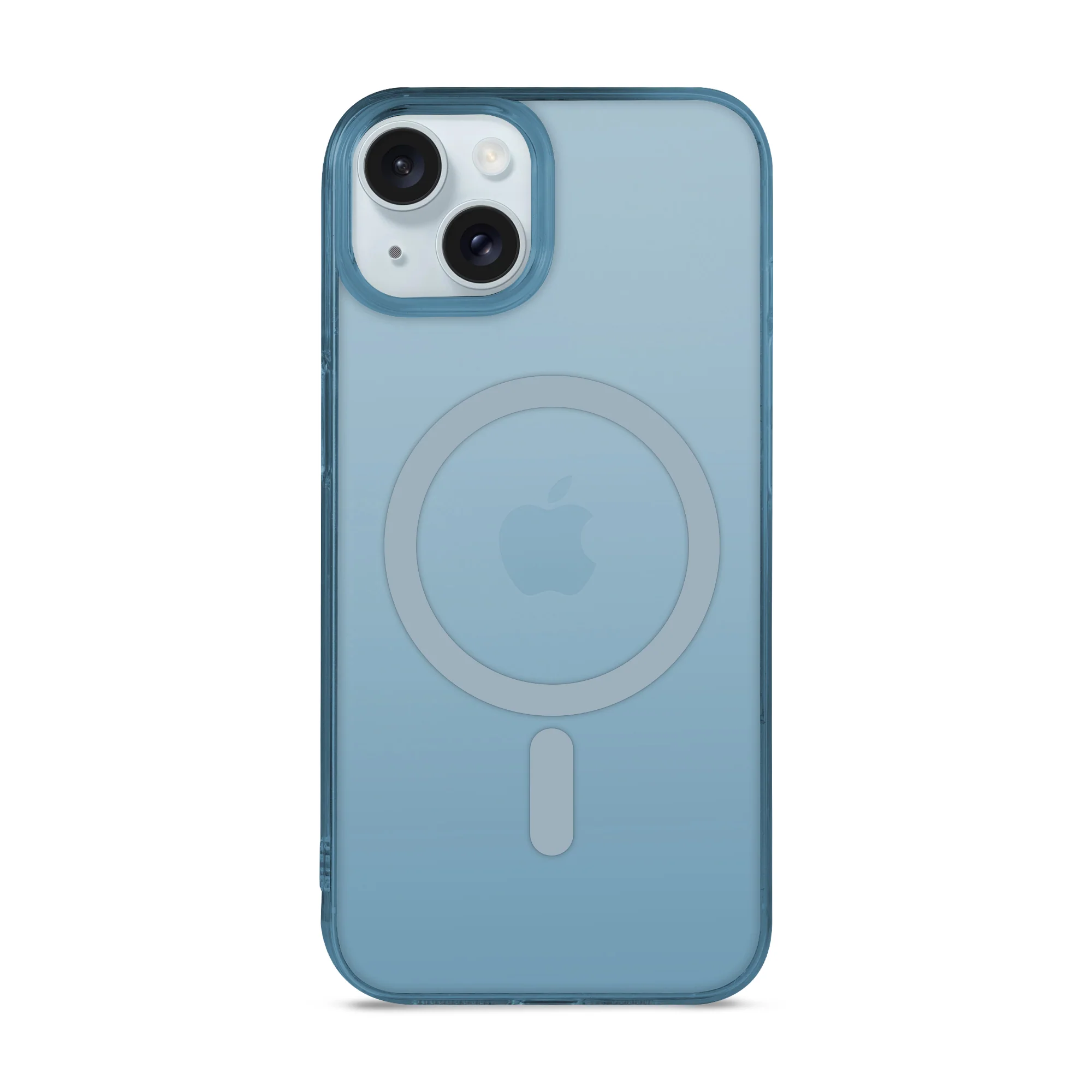 Colored Transparent Anti-Yellowing Wireless Charging Support Case For Apple iPhone 14 Plus - Image 41