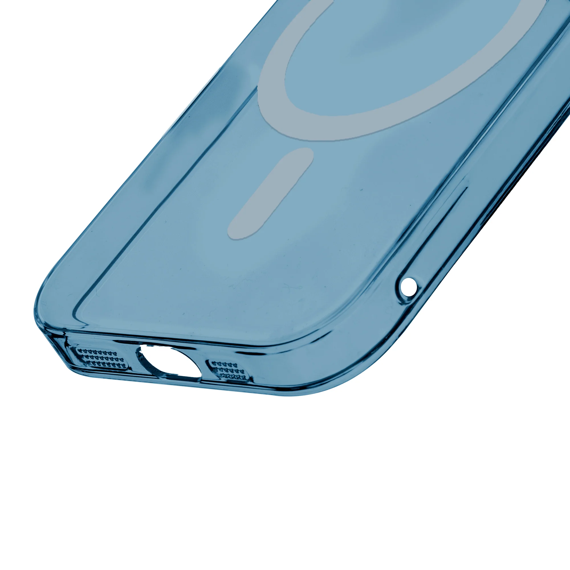 Colored Transparent Anti-Yellowing Wireless Charging Support Case For Apple iPhone 14 Pro Max - Image 42