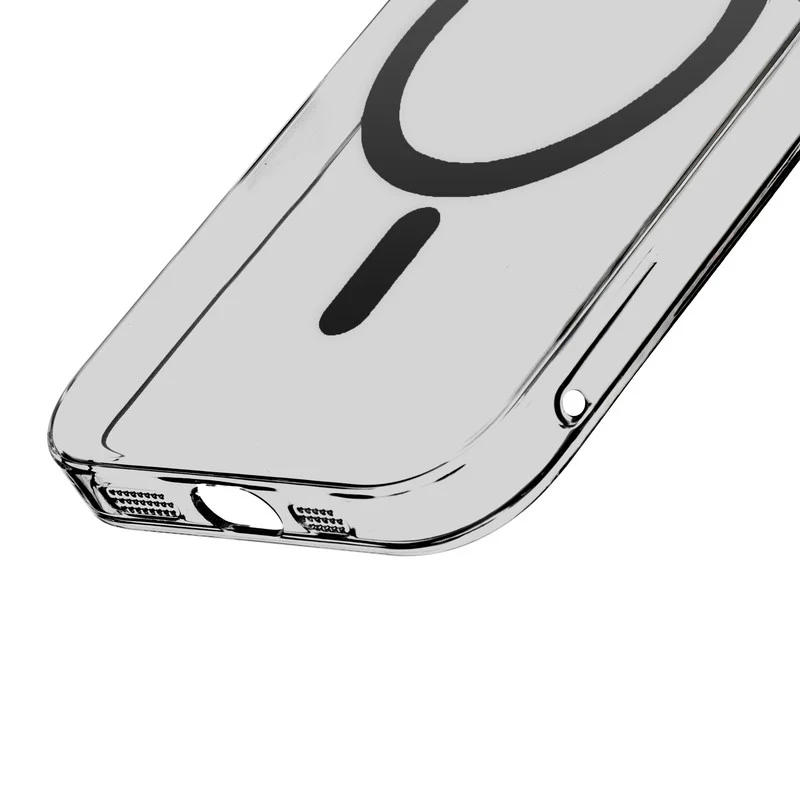 Colored Transparent Anti-Yellowing Wireless Charging Support Case For Apple iPhone 14 Pro Max - Image 7