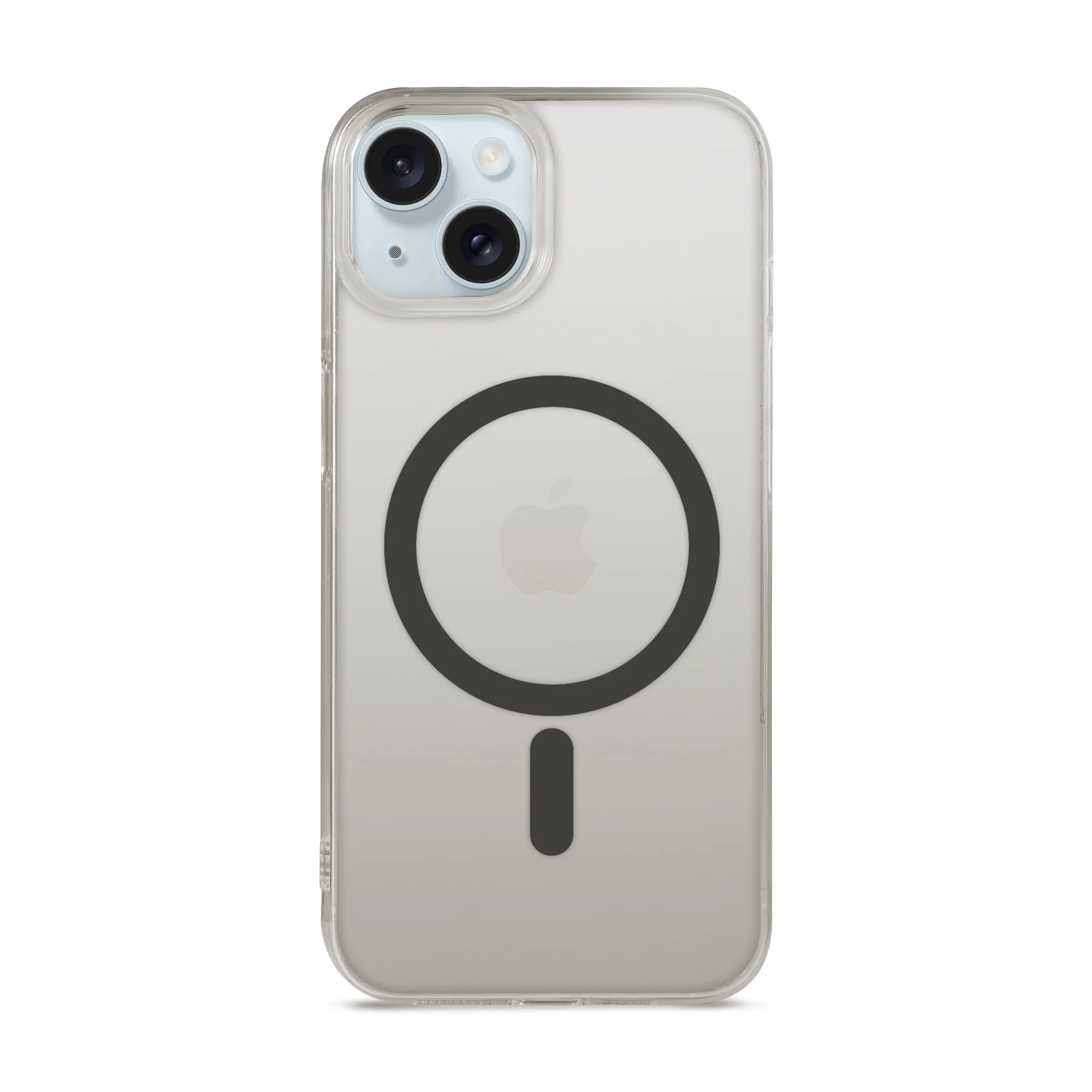 Colored Transparent Anti-Yellowing Wireless Charging Support Case For Apple iPhone 15 - Image 34