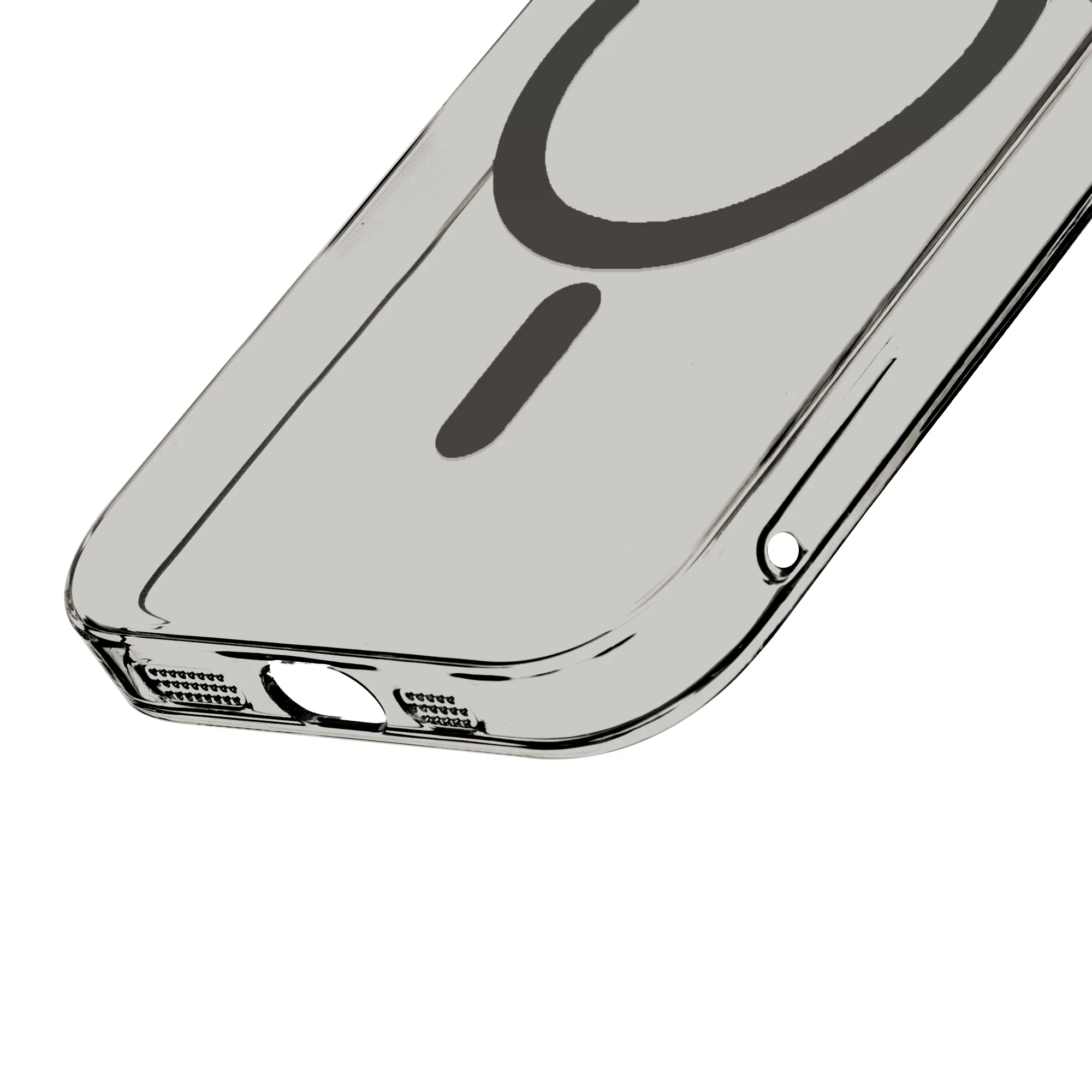 Colored Transparent Anti-Yellowing Wireless Charging Support Case For Apple iPhone 15 - Image 35