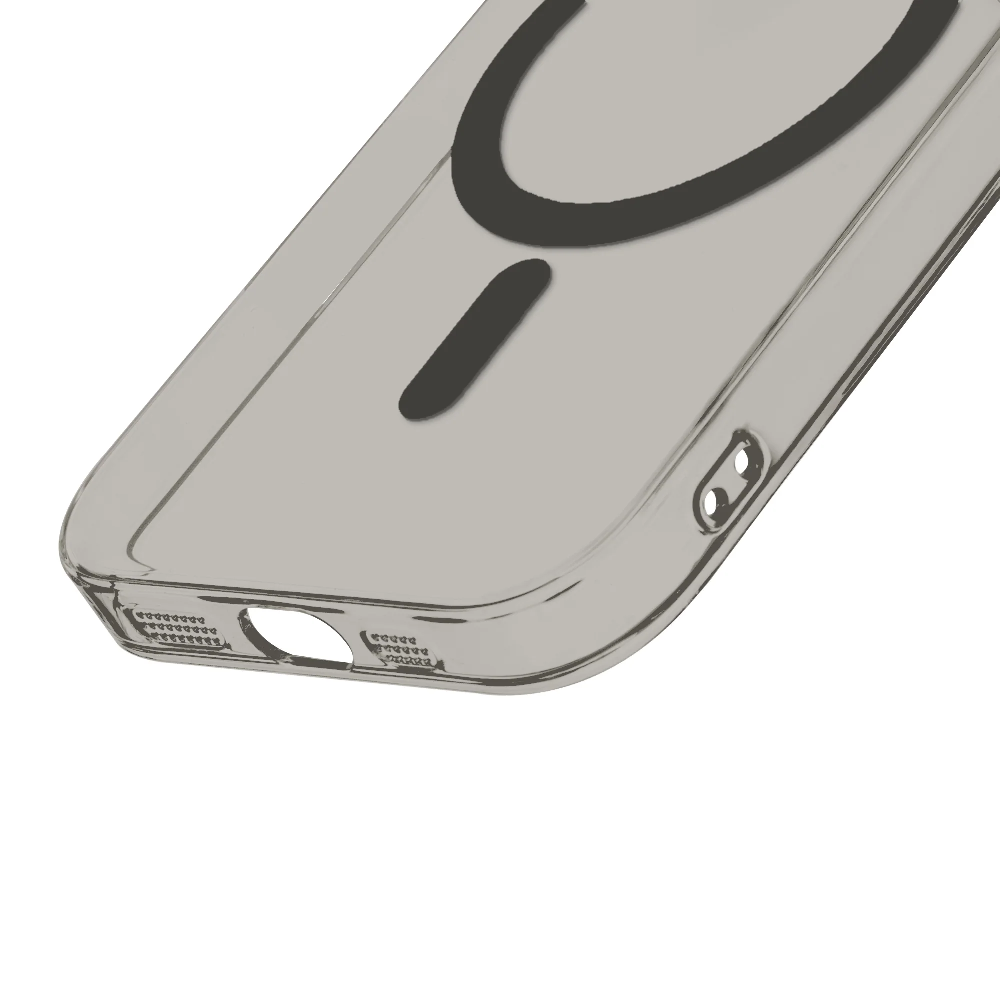 Colored Transparent Anti-Yellowing Wireless Charging Support Case For Apple iPhone 15 Plus - Image 35