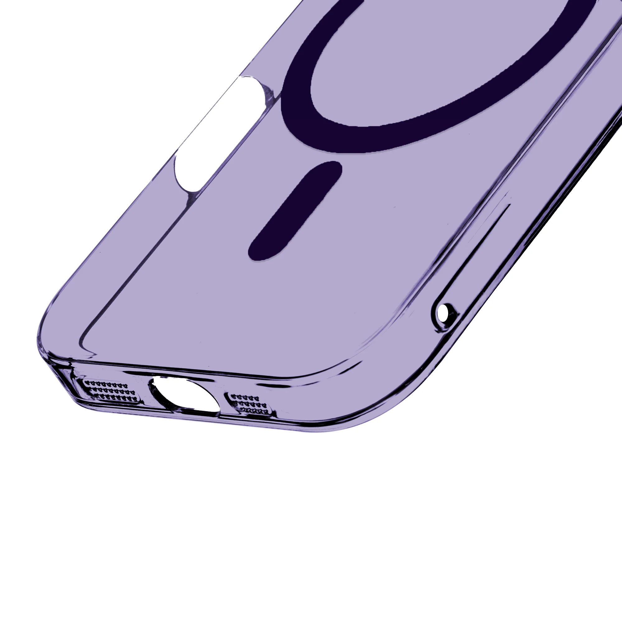 Colored Transparent Anti-Yellowing Wireless Charging Support Case For Apple iPhone 16 - Image 28