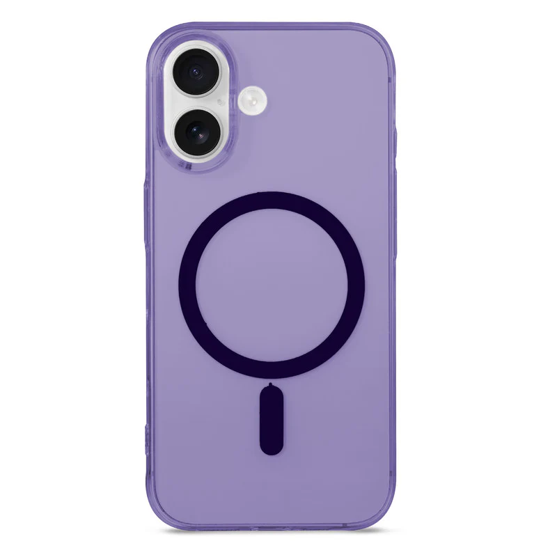 Colored Transparent Anti-Yellowing Wireless Charging Support Case For Apple iPhone 16 Plus - Image 20