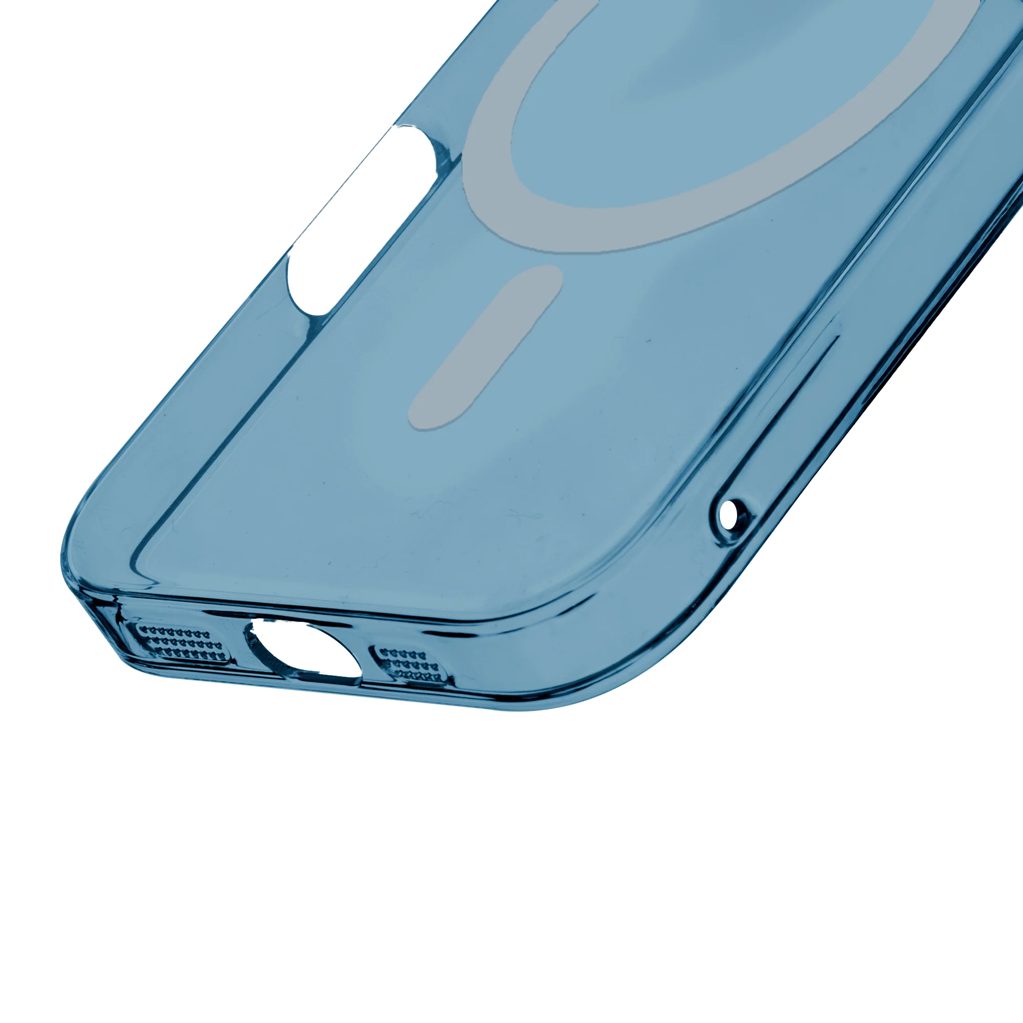 Colored Transparent Anti-Yellowing Wireless Charging Support Case For Apple iPhone 16 Plus - Image 42