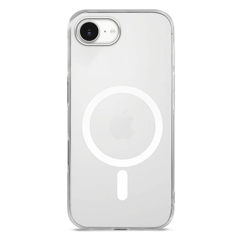 Colored Transparent Anti-Yellowing Wireless Charging Support Case For Apple iPhone 16e - Image 13