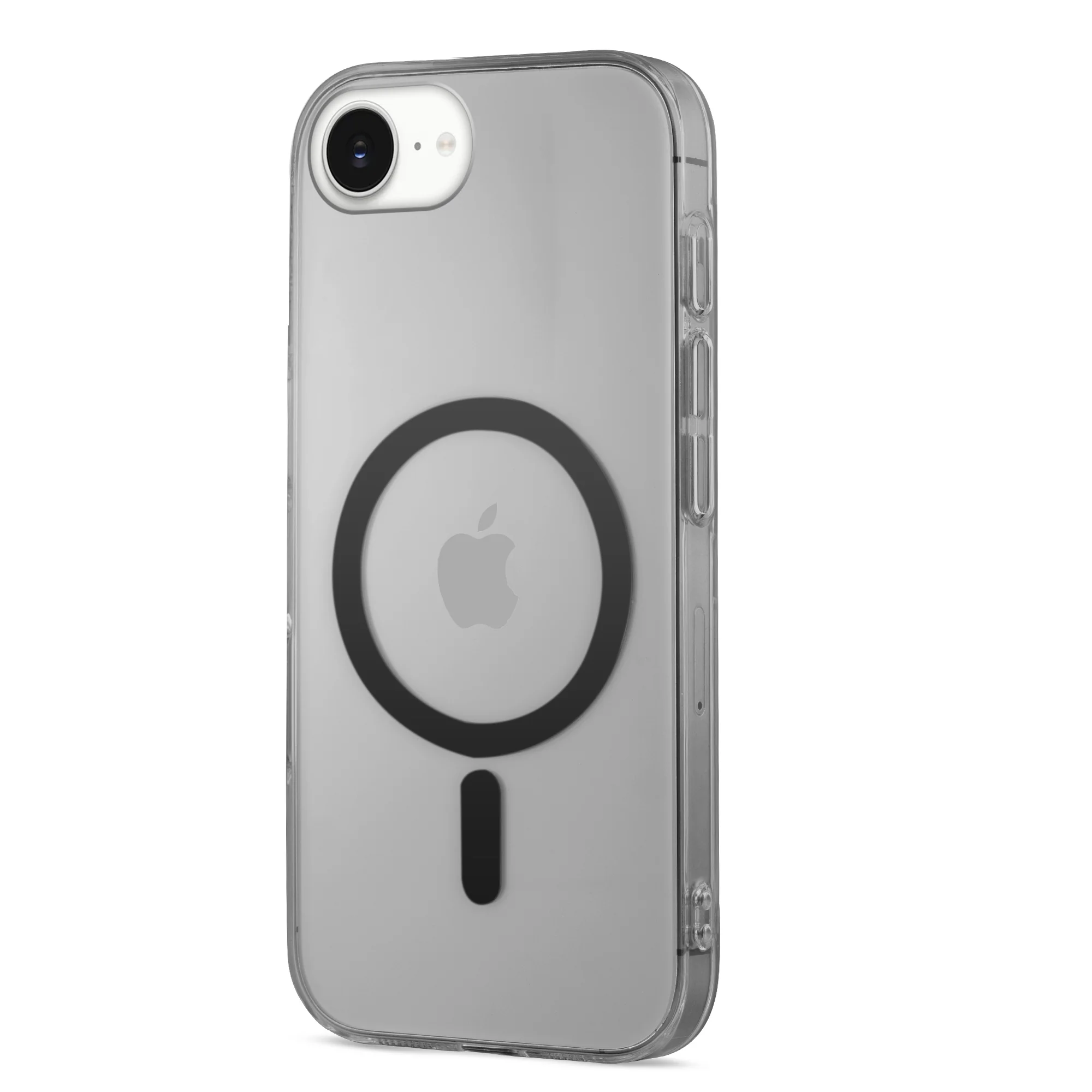 Colored Transparent Anti-Yellowing Wireless Charging Support Case For Apple iPhone 16e - Image 5