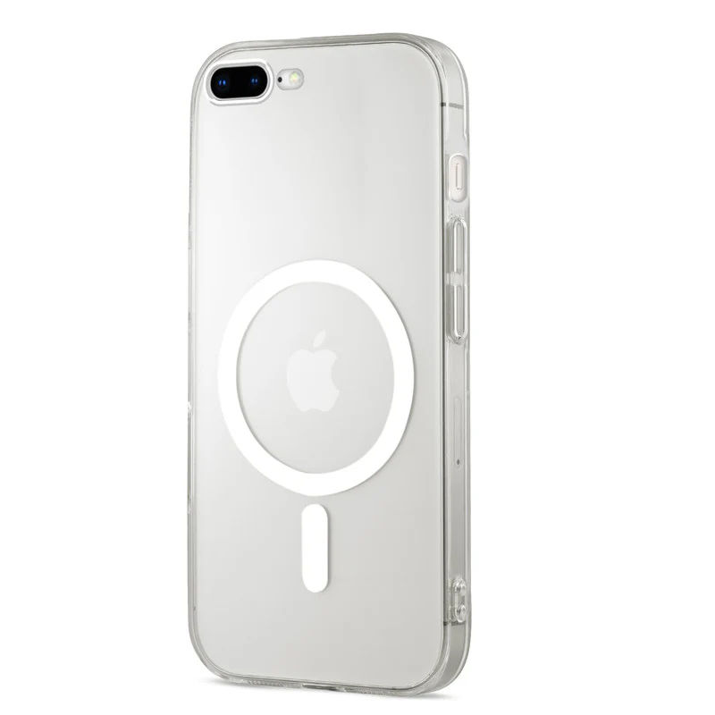 Colored Transparent Anti-Yellowing Wireless Charging Support Case For Apple iPhone 7 Plus - Image 12