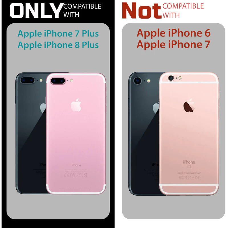 Colored Transparent Anti-Yellowing Wireless Charging Support Case For Apple iPhone 7 Plus - Image 9