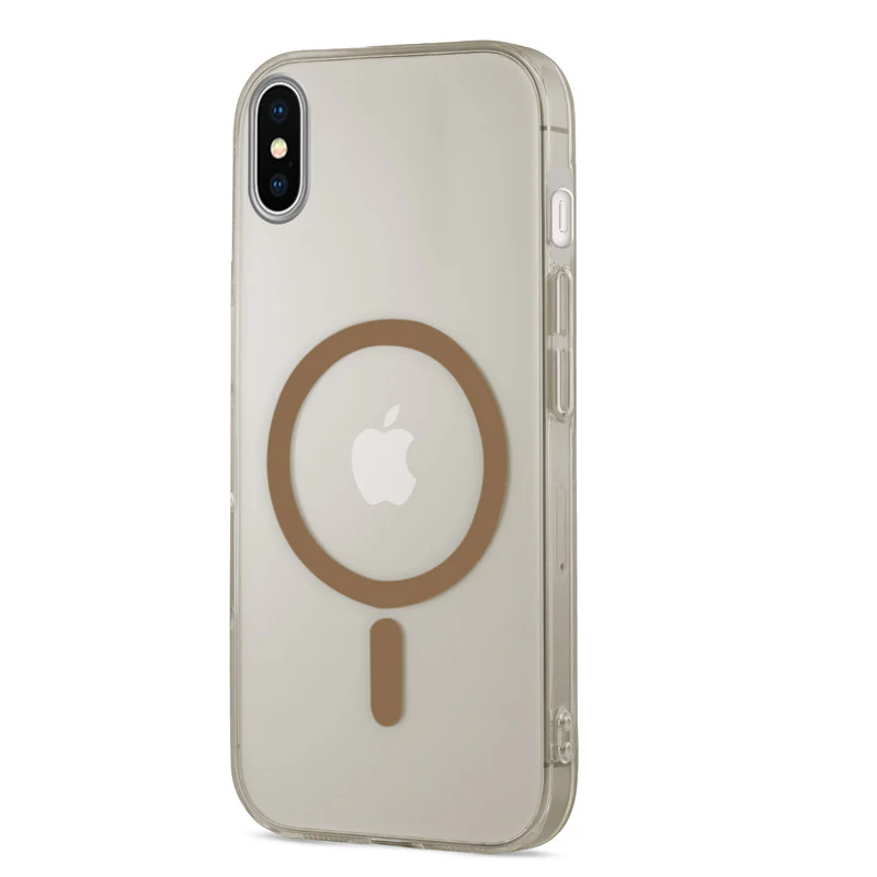 Colored Transparent Anti-Yellowing Wireless Charging Support Case For Apple iPhone X - Image 12