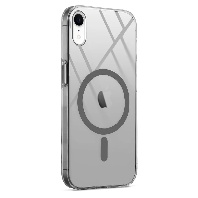 Colored Transparent Anti-Yellowing Wireless Charging Support Case For Apple iPhone XR - Image 18
