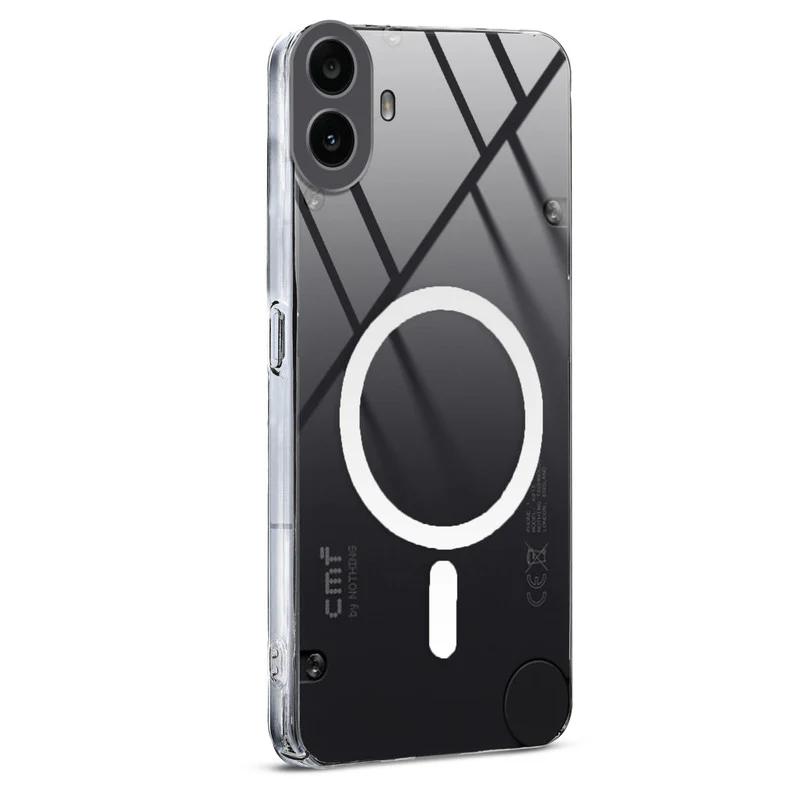 Colored Transparent Anti-Yellowing Wireless Charging Support Case For CMF by Nothing Phone 1 - Image 11
