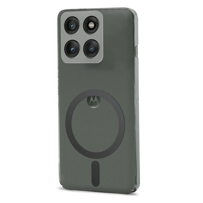 Colored Transparent Anti-Yellowing Wireless Charging Support Case For Motorola Moto Edge 60 Pro 5G - Image 6