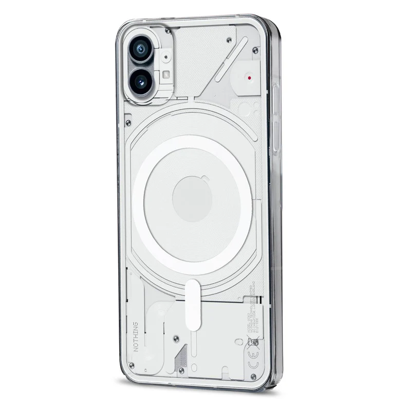 Colored Transparent Anti-Yellowing Wireless Charging Support Case For Nothing Phone 1 - Image 12