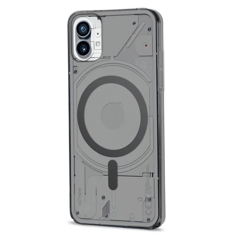Colored Transparent Anti-Yellowing Wireless Charging Support Case For Nothing Phone 1 - Image 5