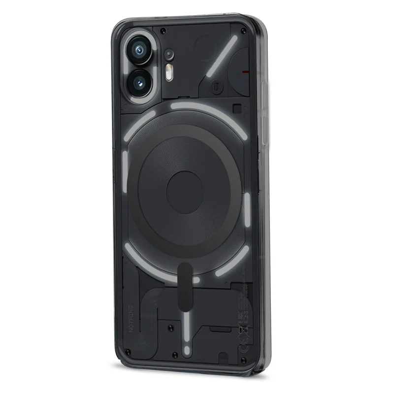 Colored Transparent Anti-Yellowing Wireless Charging Support Case For Nothing Phone 2 - Image 5