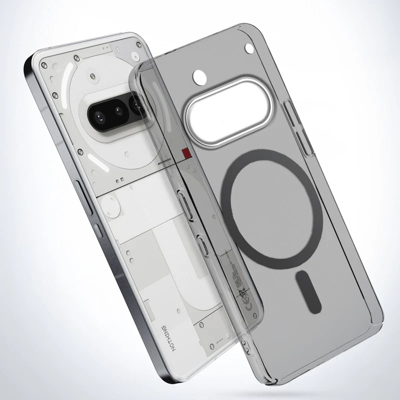 Colored Transparent Anti-Yellowing Wireless Charging Support Case For Nothing Phone 3A 5G - Image 3