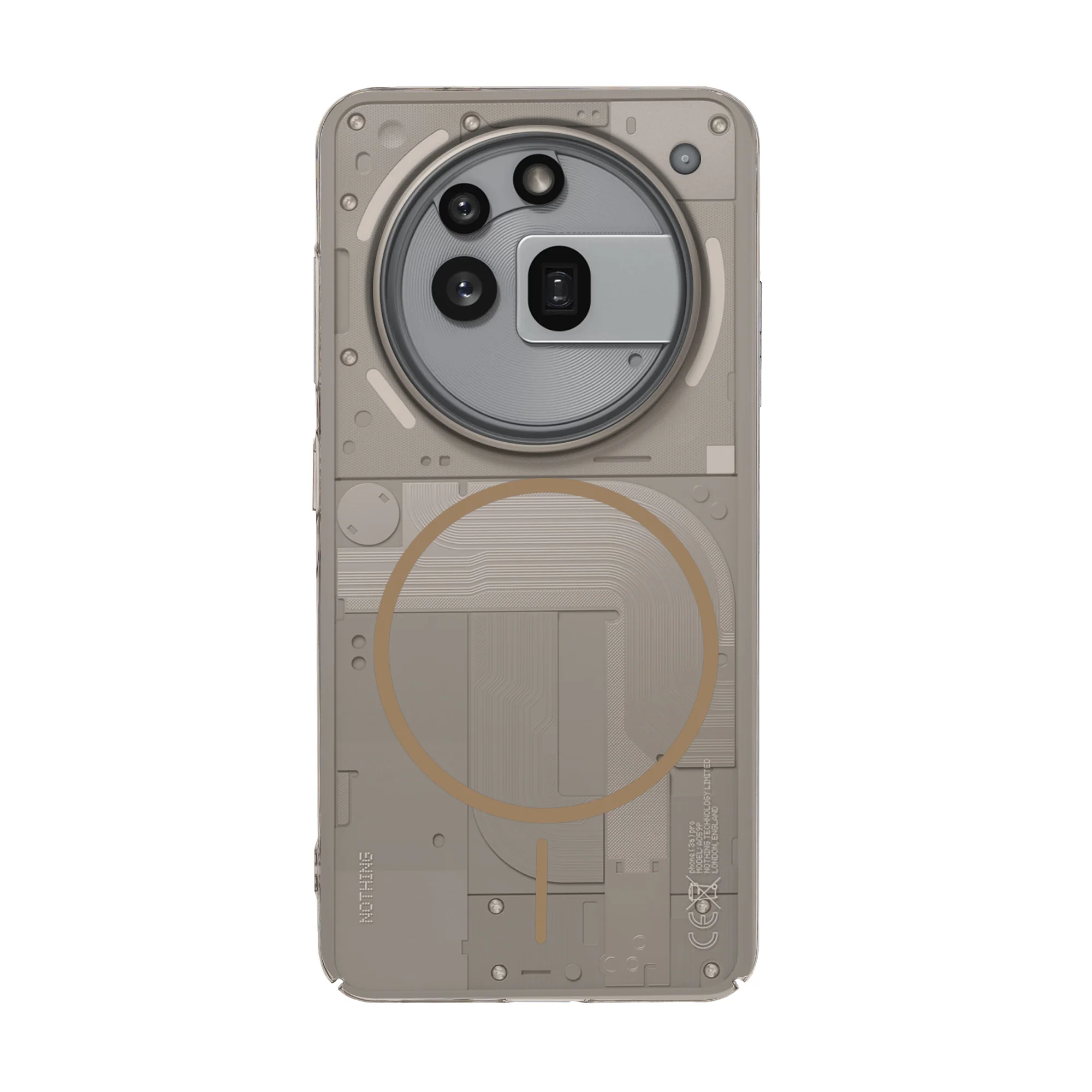 Colored Transparent Anti-Yellowing Wireless Charging Support Case For Nothing Phone 3A Pro 5G - Image 20