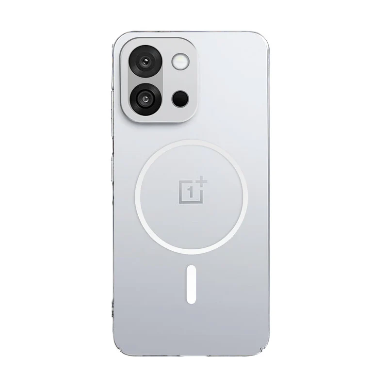 Colored Transparent Anti-Yellowing Wireless Charging Support Case For OnePlus 13S 5G - Image 13