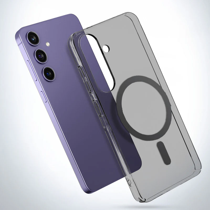 Colored Transparent Anti-Yellowing Wireless Charging Support Case For Samsung A54 5G - Image 3