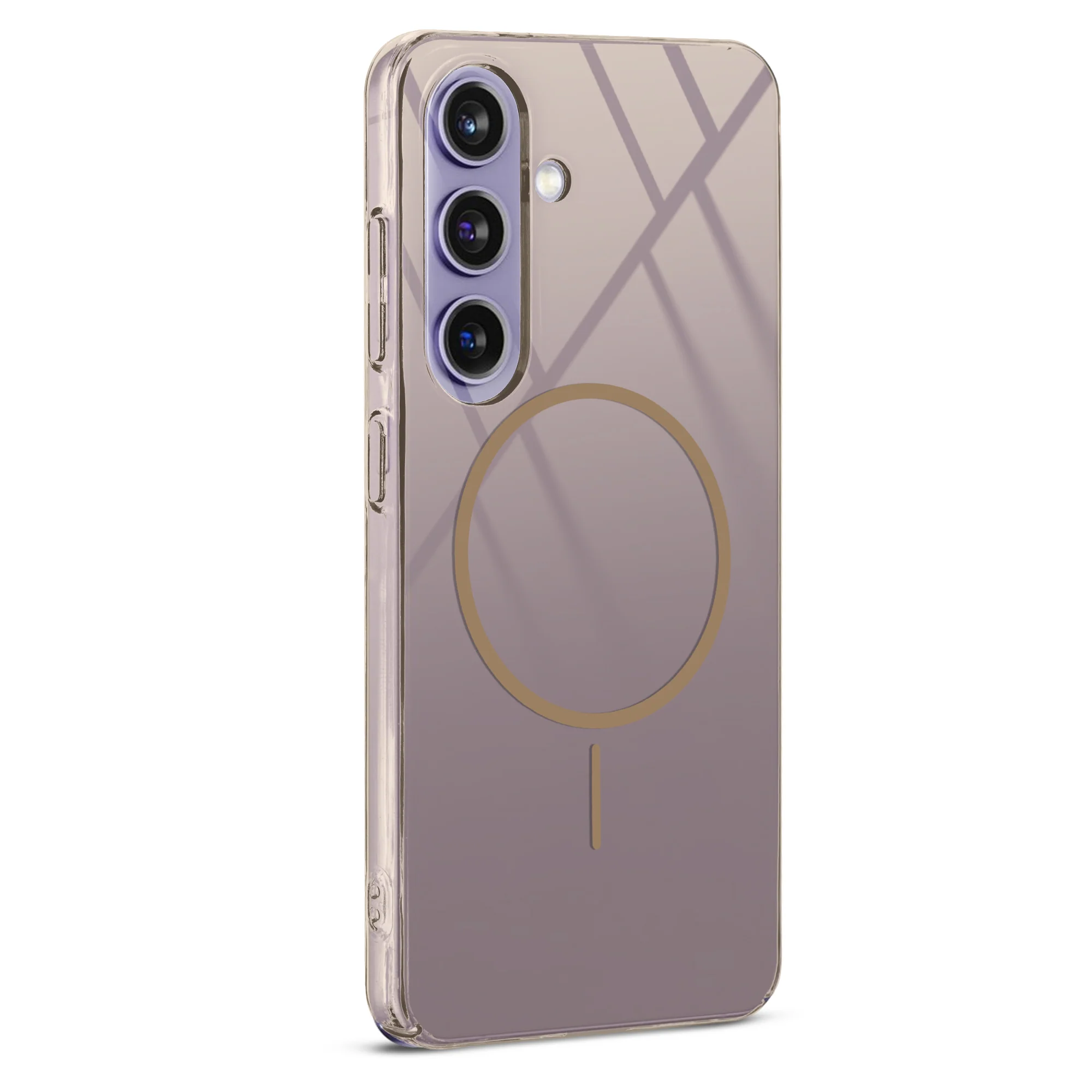 Colored Transparent Anti-Yellowing Wireless Charging Support Case For Samsung S23 FE 5G - Image 18