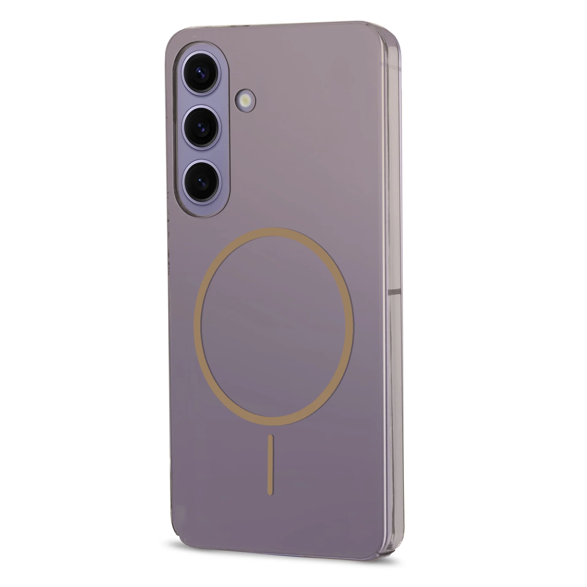 Colored Transparent Anti-Yellowing Wireless Charging Support Case For Samsung S24 5G - Image 19