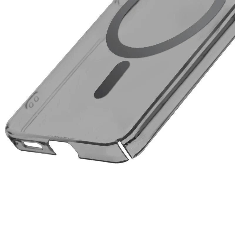Colored Transparent Anti-Yellowing Wireless Charging Support Case For Samsung S25 Edge 5G - Image 7