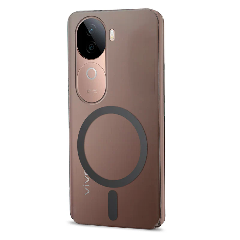 Colored Transparent Anti-Yellowing Wireless Charging Support Case For Vivo V40e 5G - Image 5
