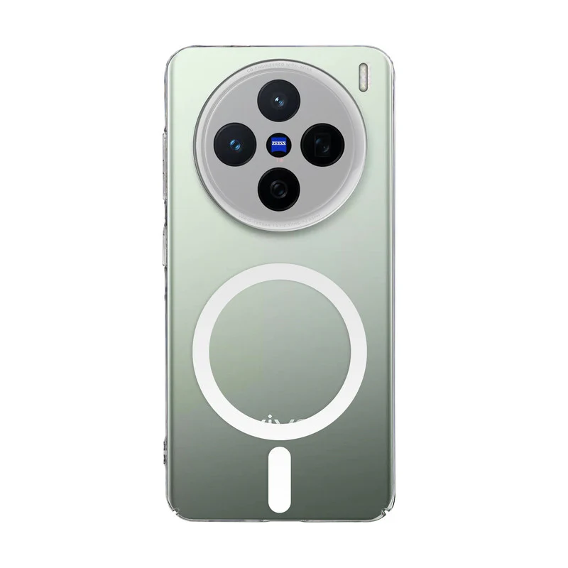 Colored Transparent Anti-Yellowing Wireless Charging Support Case For Vivo X200 5G - Image 13