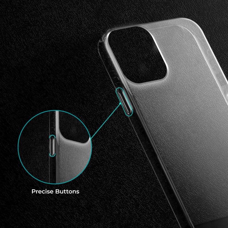 Crystal Clear Hard Back Anti-Yellowing With raised camera edges Phone Case For Apple iPhone 12 - Image 5