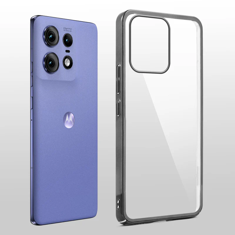 Transparent Edge Hard Case For Motorola Moto Edge 50 Pro 5G
