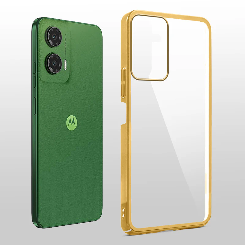 Transparent Edge Hard Case For Motorola Moto G35 5G - Image 13