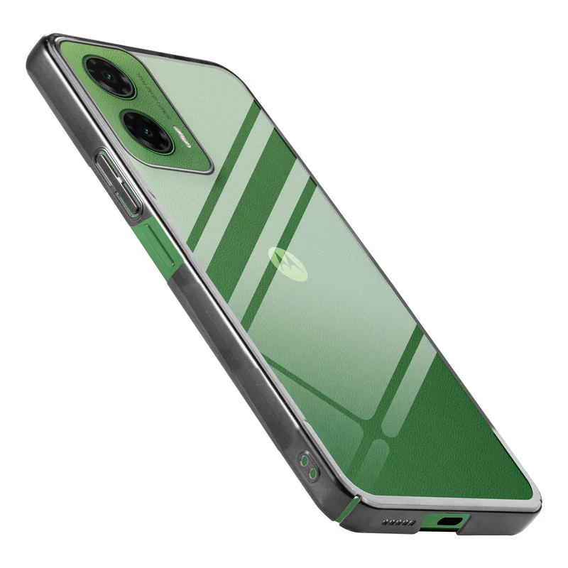 Transparent Edge Hard Case For Motorola Moto G35 5G - Image 5