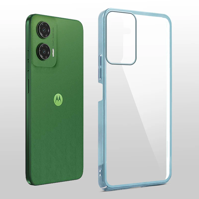 Transparent Edge Hard Case For Motorola Moto G35 5G - Image 7