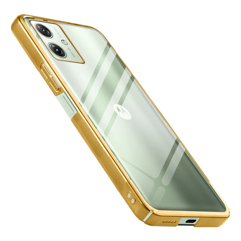 Transparent Edge Hard Case For Motorola Moto G64 5G - Image 17