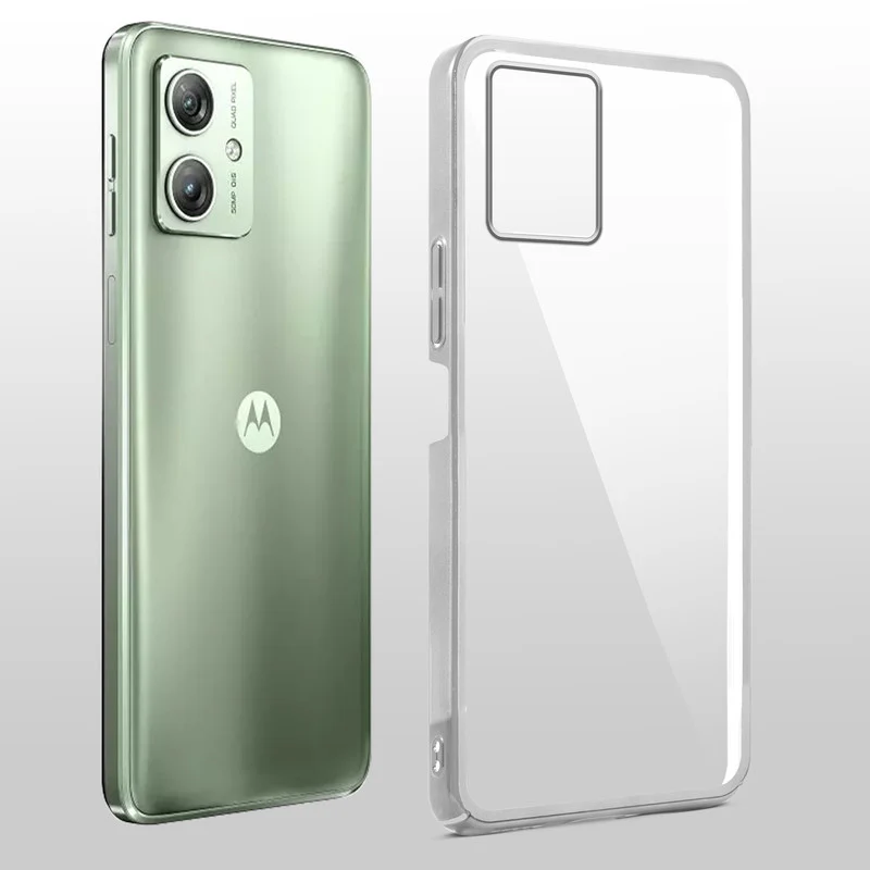 Transparent Edge Hard Case For Motorola Moto G64 5G - Image 19