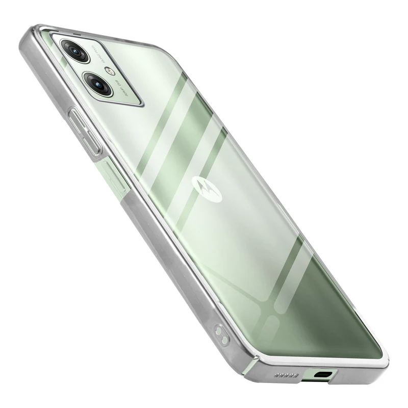 Transparent Edge Hard Case For Motorola Moto G64 5G - Image 23