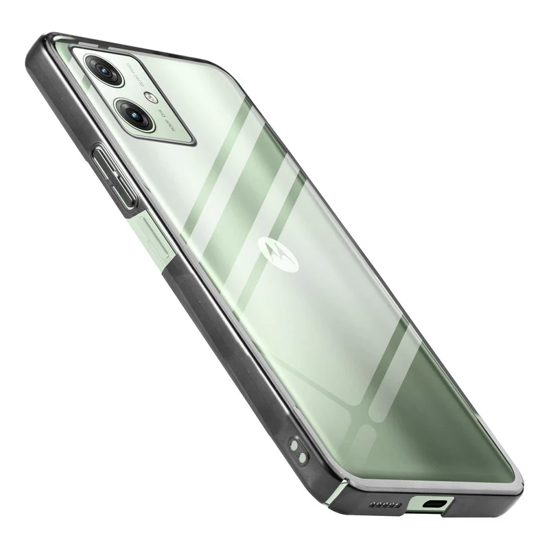 Transparent Edge Hard Case For Motorola Moto G64 5G - Image 5