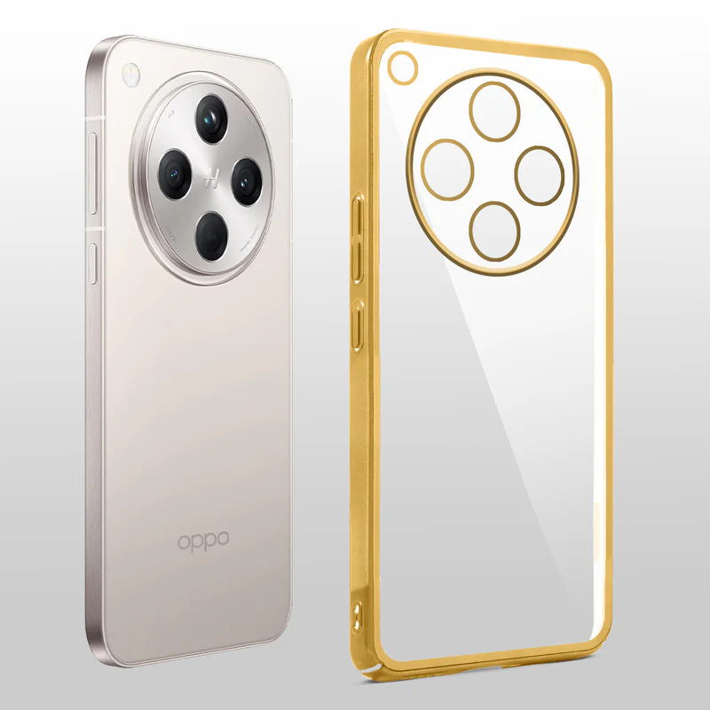 Transparent Edge Hard Case For Oppo Find X8 5G - Image 19