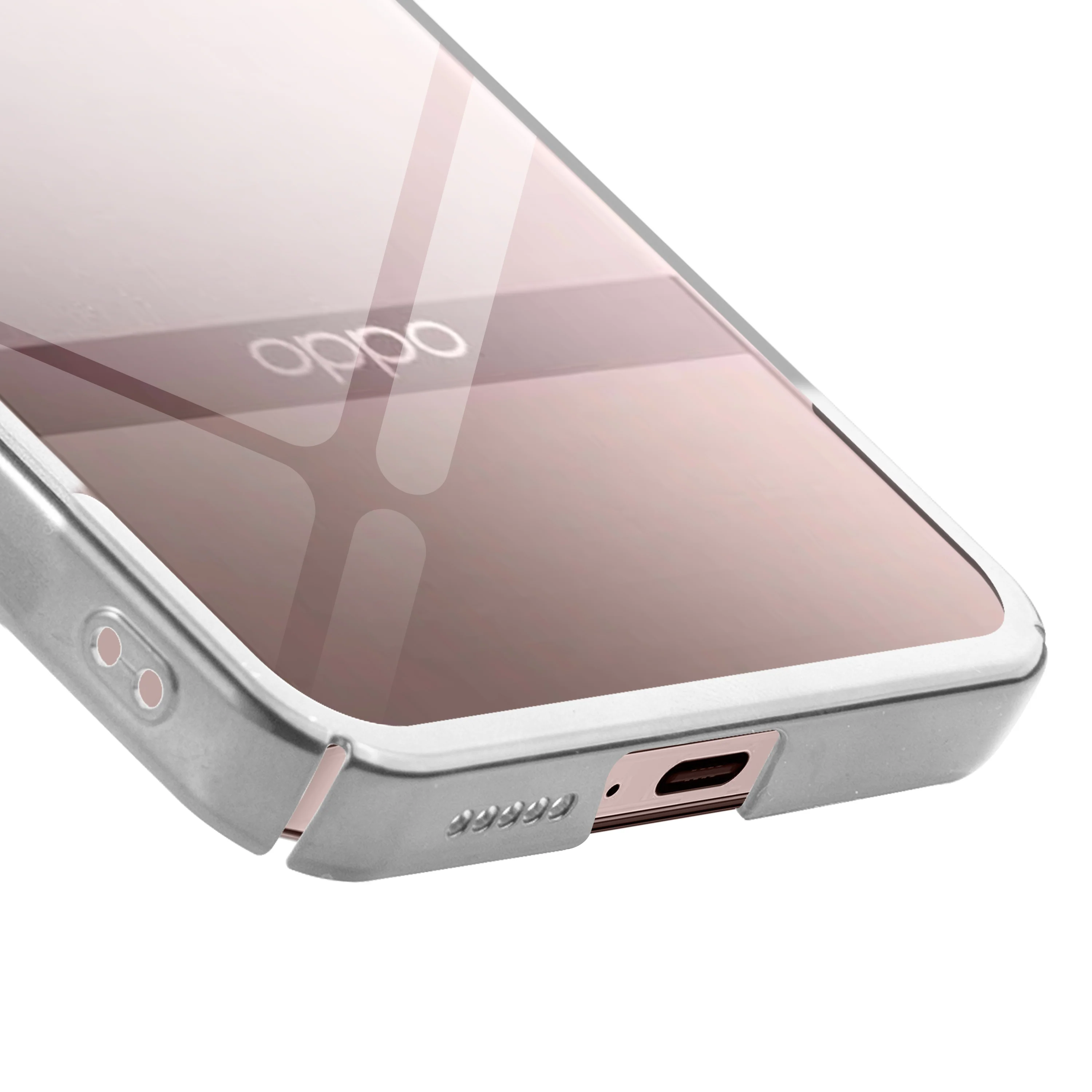Transparent Edge Hard Case For Oppo Reno 12 Pro 5G - Image 17