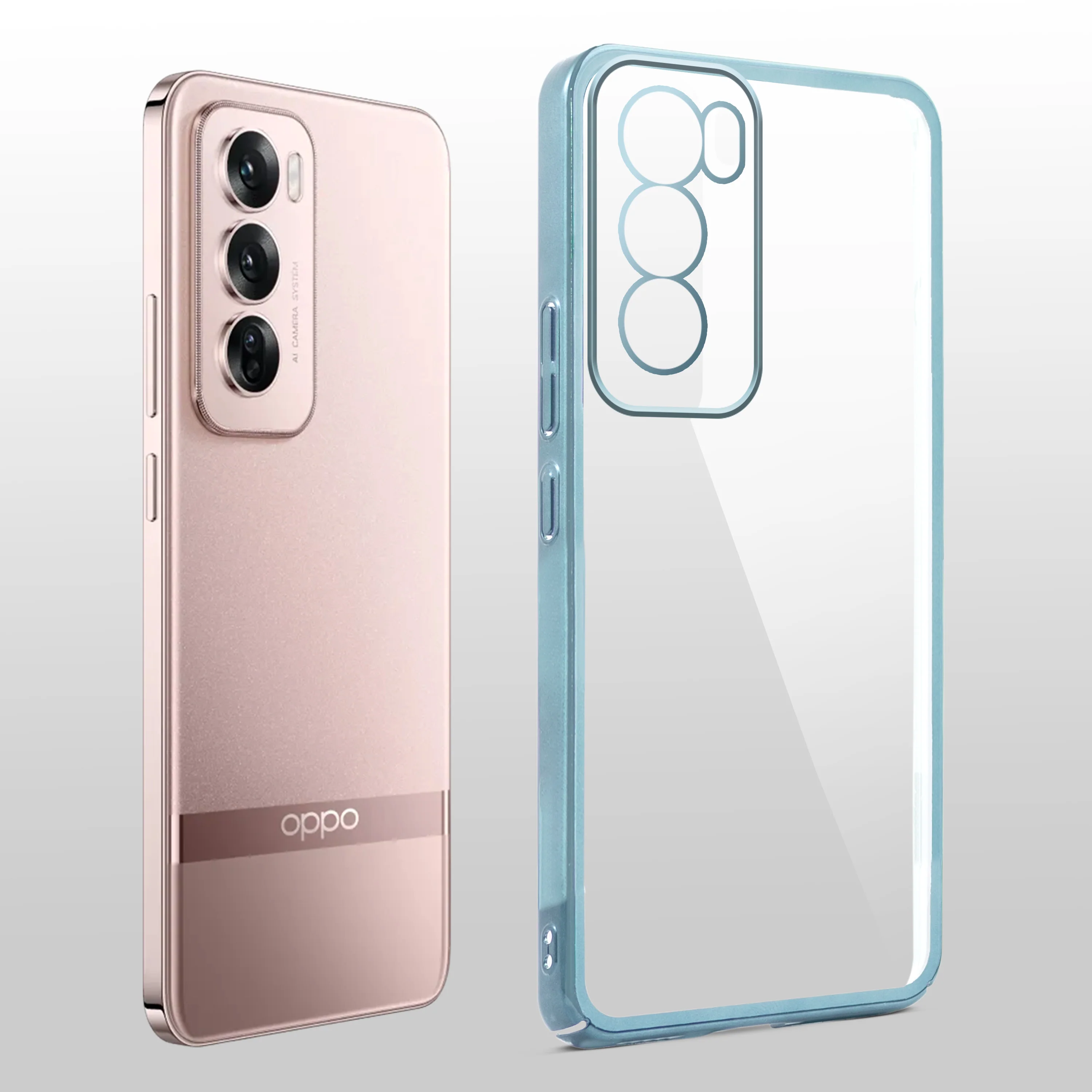 Transparent Edge Hard Case For Oppo Reno 12 Pro 5G - Image 19